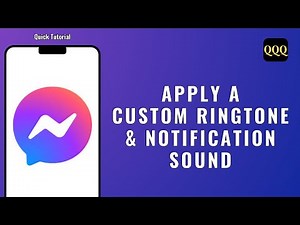 How to Apply a CUSTOM Ringtone & Notification Sound on Messenger