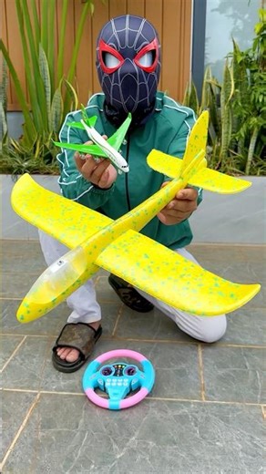 Rc Plane vs Big Remote Control Plane unboxing & Testing ✈️