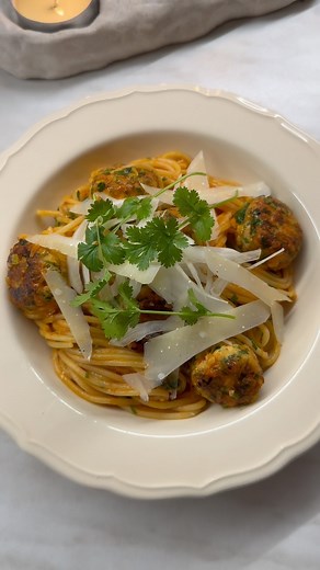 111K views · 12K reactions | Date recipe: Spaghetti with salmon balls. ‍Recipe tomorrow.❤️ #date #recipe #cooking #spaghetti #kitchen #salmon | Volodymyr Testardi | Facebook