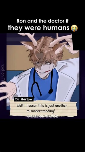 If Ron and doc were real humans in animal hospital #mountains #animalhospital #update