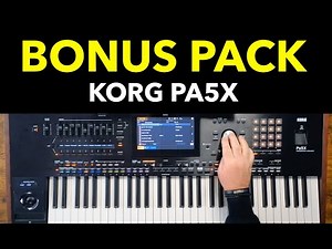 Korg Pa5X Owners, You NEED This! Our Exclusive Bonus Bundle 🔥