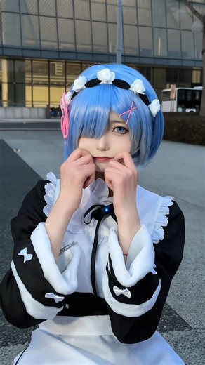19K views · 1K reactions | Rem Cosplay CN: 别吵吵 #Rem #remcos #remcosplay #re0 #rezero #rezerorem #cosplay #costume #cosplaygirl | Wetrose | Facebook