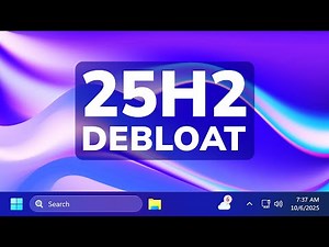Windows 11 25H2: Debloat the System by Default (New Feature)