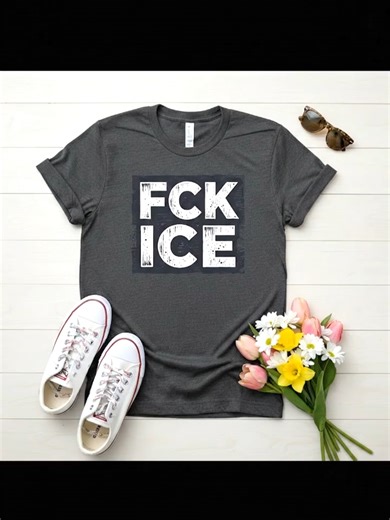 Making a statement never looked this good. ✊✨ 🤍 This charcoal tee is the perfect way to stand up and stand out this season. Link in bio to shop the look! 🔗👇 #tshirtstyle #aestheticfashion #streetwearstyle #activistfashion #socialjustice #fckice #humanrights #grwm #outfitinspo #smallbusinesscheck #tiktokshop #streetwearaesthetic #springoutfit #ootd #justice