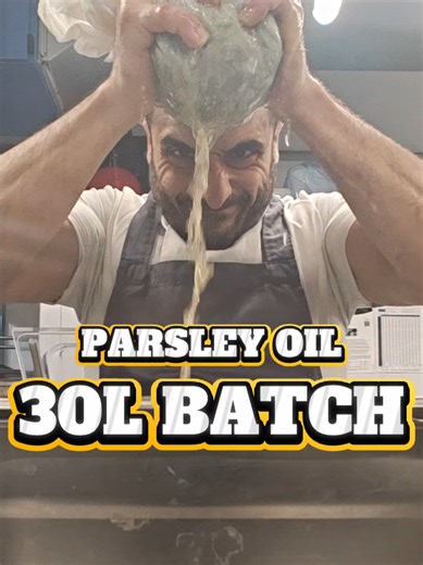 Professional Parsley Oil: 30L Batch Tutorial
