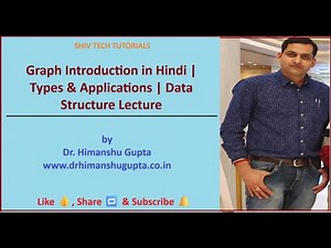 Graph Introduction in Hindi | Types & Applications | Data Structure Lecture