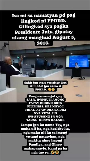 BRING HOME TATAY DIGONG . DRE NNYU SYA HUKMI SA PILIPINAS.😭😭😭#FPRRD #westandwithfprrd