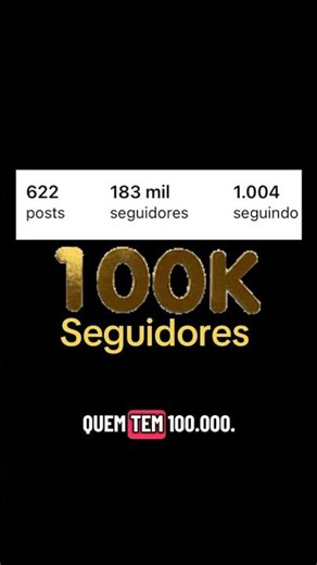 Seguidores não para conta 💸