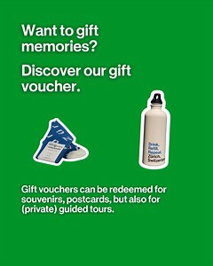 Surprise your friends or relatives with a Zürich Tourism gift voucher for Christmas this year ✨ They can be redeemed for souvenirs, postcards, but also for (private) guided tours. | Zürich Tourism