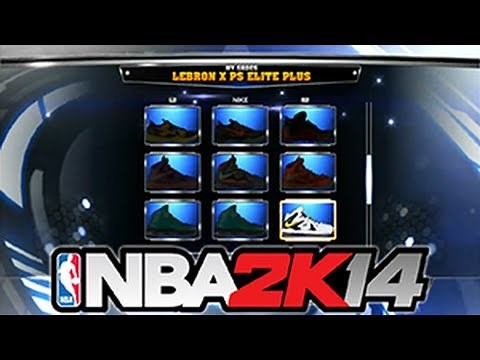 NBA 2K14 - List of All the Shoes in the Game