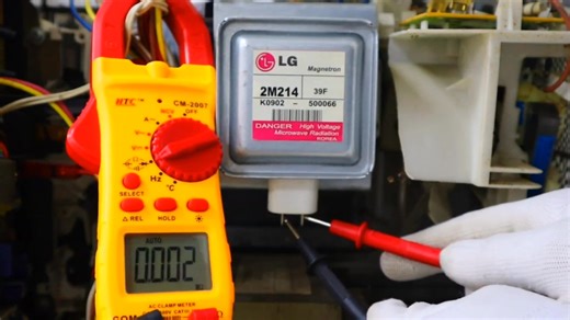 Microwave Magnetron Testing #microwave #magnetron #testing | Technical Support Asif