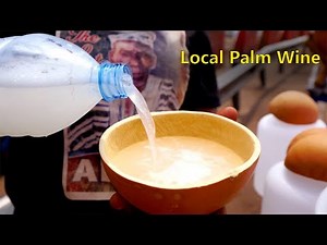 Traditional African Palm Wine Making Process | Sweet Local Drink Popular Across Africa