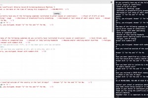 Ontario Covid-19 Screening-Analysis Machine