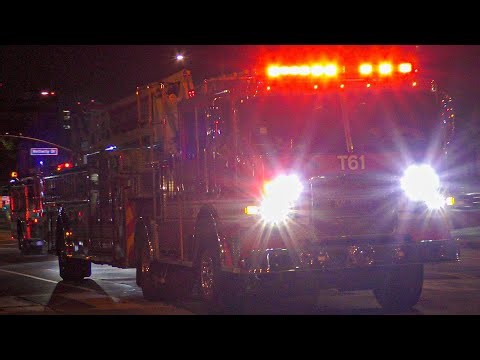 LAFD Light Force 61 Responding