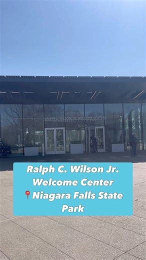 5.6K views · 85 reactions | Take a look around the new Ralph C. Wilson Jr. Welcome Center at Niagara Falls State Park, USA! 朗 | Niagara Falls USA | Facebook