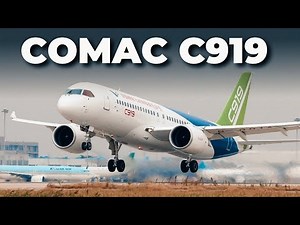 China's First Passenger Jet COMAC C919 Takes Maiden Commercial Flight