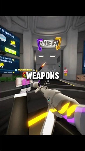 How to bring weapons in main lobby #roblox #rivals #robloxrivals x