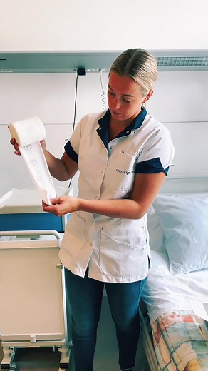 Het Onderbeen Zwachtelen met UrgoK2: Deel 1