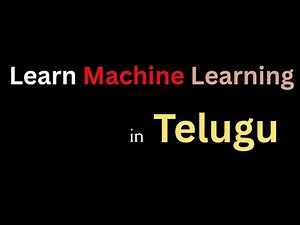 Learn Machine Learning in Telugu with NeuroSplash | Complete ML Guide