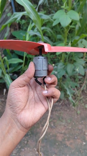 Generating Electricity Using 12V DC Motor Fan & Glowing 12V LED Light! ⚡#DCmotor #FreeElectricity