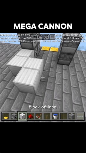 Minecraft mega tnt cannon💀