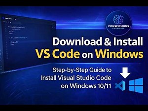 How to Download & Install VS Code in Windows 10/11 (Step-by-Step Guide)