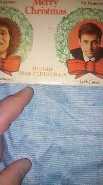 1968 Radio Shack Christmas record!#radioshack#1968#jackjones#julieandrews#vicdamone#mariananderson