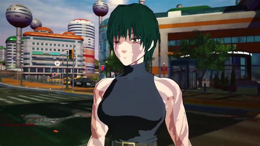 Maki sparking zero mod looks fire😭 (C/R: Nyoh927) #dragonballsparkingzero #sparkingzero #maki #jjk #jujutsukaisen