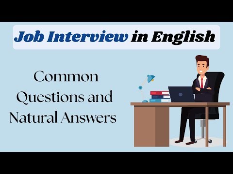 Job Interview in English | Common Questions and Natural Answers (Practice Conversation)