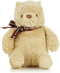 KIDS PREFERRED Baby Classic Winnie the Pooh and Friends Stuffed Animal original version 9 Inch, Pooh