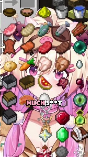 how do you make a biscuit? 🤔 #shorts #vtuber #minecraft