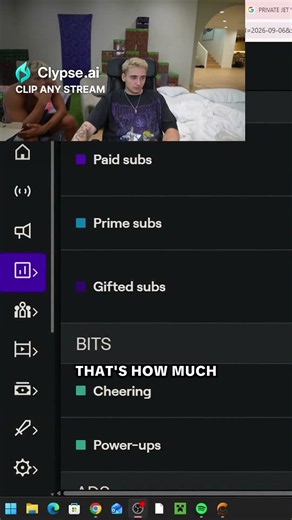 Lacy zooms into his Twitch DASHBOARD to prove the $10K