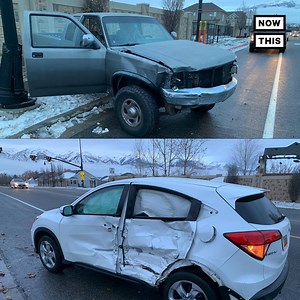 582K views · 157 reactions | A person drove blindfolded because of the 'Bird Box' Challenge and caused this car wreck | NowThis Entertainment | Facebook