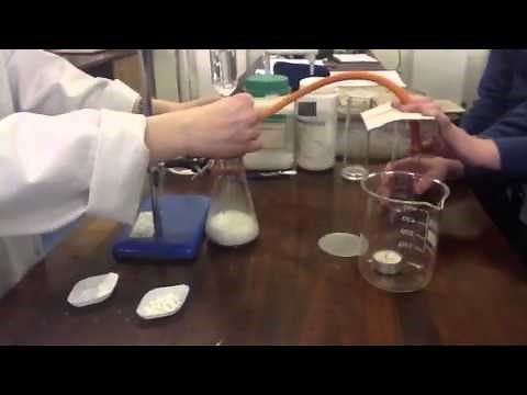 preparation of carbon dioxide