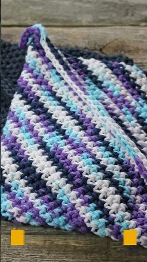 Easiest Beginner Potholder Double Thick Crochet Pattern #crochet #crochetting #crocheting