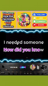 5.5K views · 139 reactions | How Did You Know (Watch Full Video) Gary Valenciano #KaraokeReels #MusicReels #KantahanReels #SongReels #SingingReels | Kantahan Videoke Karaoke | Facebook