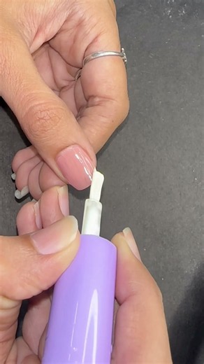 Easy nail art without tools💅 #nailart #nails #naildesign
