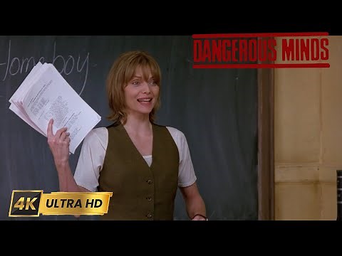 Dangerous Minds (1995) Movie Clip - Fourth Class Scene HD