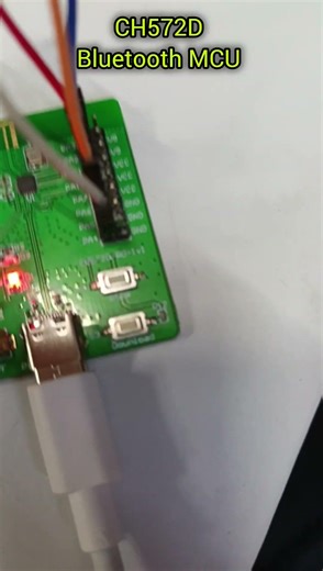 CH572D Bluetooth MCU/Led Blinking/WCH MCU#yt #shorts #arduino #diy #electronic #bluetooth
