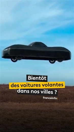 🚗 Les voitures volantes ne sont peut-être plus de l’ordre de la science-fiction. Plusieurs prototypes ont été présentés récemment et pourraient être commercialisés dans un futur proche à un prix fort. De là à en voir pulluler dans nos villes ? | Franceinfo