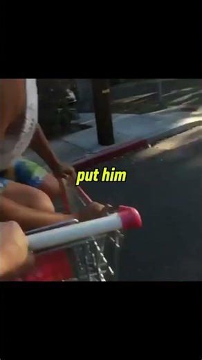 Shopping Cart Prank Gone Wrong—He Went Flying! 😂💥