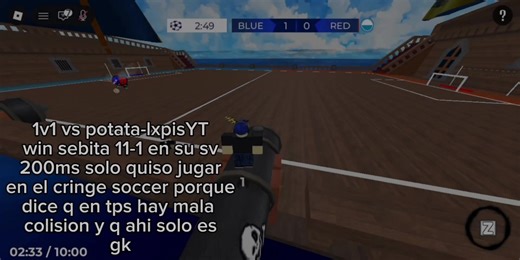me acusaba de scripts en su server 200ms 💀 sebita win 11-1 #tps #tpsstreetsoccer #tpsfutbolcallejero #tps🎭 #Viral @scarfacezz @ᴰᵘᵏᵉᵉˢᶻ @mizaku32 @Koda @Dyzzn @Ast @Lolygz @Tadexzz @light yagami @CrazyKiller @𝓐. @alqaiidaaa @Azraelll @LAJA @OvxrPressure