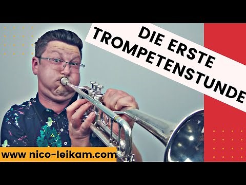 The first trumpet lesson | Learn to play the trumpet | #trumpet 🎺