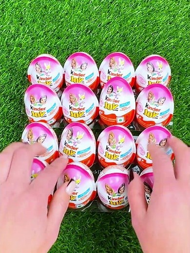 Fairies World Kinder Joy Pink Edition for Girls ASMR Unboxing! #kinderjoy #surpriseeggs #unboxing