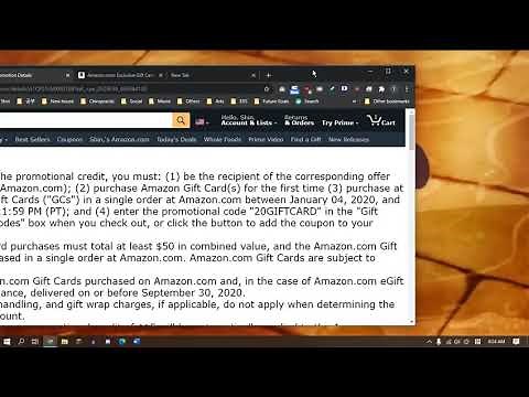 How to use promotional credit on Amazon