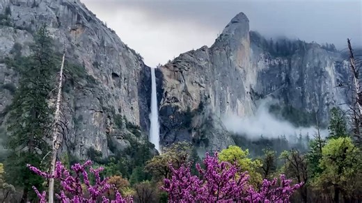 Snowmelt has Yosemite’s waterfalls roaring