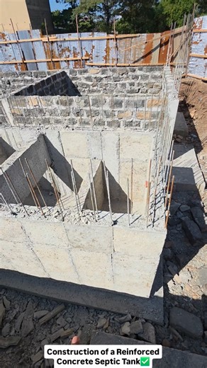FOS Engineering Solutions on Instagram: "A Reinforced Concrete Septic Tank Captured in the footage is an active job site in Ruirui🇰🇪 We are a leading Engineering and Project Management Firm. We bring together an exemplary team of construction professionals with vast experience in the built and natural environment to deliver any design and build project brief. We partner with quantity surveyors, engineers, architects, project managers and contractors to guarantee optimum actualization of every 