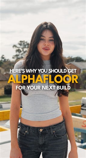 ALPHAFLOOR® | Concrete Floor System on Instagram: "You’re clients want a premium home, and cheap subfloors aren’t gonna give you that feel. Squeaks, bounces, callbacks… no one wants that. Alphafloor solves all of that. It’s a concrete panel that goes down with the same tools you already use, but performs better acoustically than a suspended slab at a fraction of the price. Great thermal efficiency, fire resistant, durable and weather resistance. Plus no crystalline silica, meaning safer sites. T