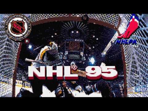 NHL 95 on the Genesis