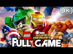 LEGO MARVEL SUPER HEROES Gameplay Walkthrough FULL GAME (4K 60FPS) No Commentary
